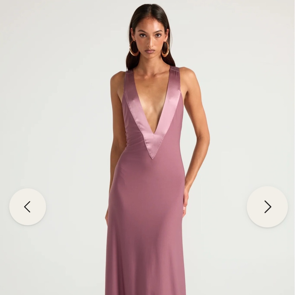 Brand new with tags sold out Ance Gria Rosa dress in Mauve, size S